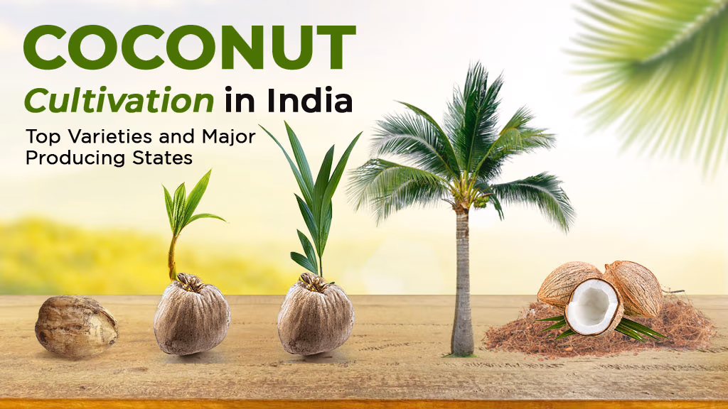 Coconut Cultivation in India: Top Varieties and Major Producing States