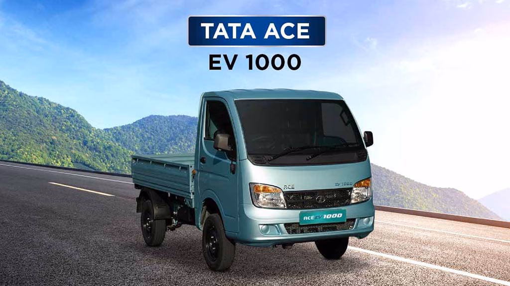 Tata Ace Mini Truck Fuel Variants in 2026-Tata Ace EV 1000