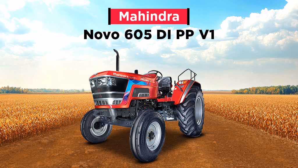 Top 10 Tractors in India for Commercial Applications-Mahindra 605 DI PP