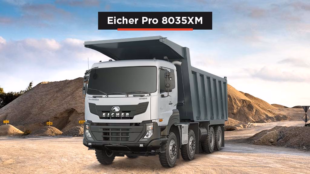 Mahindra Blazo X 28 M-Dura Tipper-Eicher Pro 8035XM