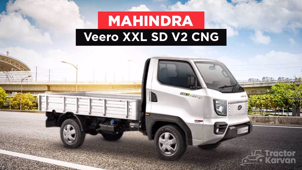 Top 10 CNG trucks in India- Mahindra Veero XXL SD V2 CNG