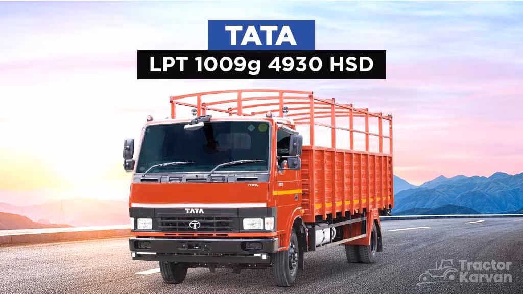 Top 10 CNG Trucks in India-Tata LPT 1009g 4930 HSD
