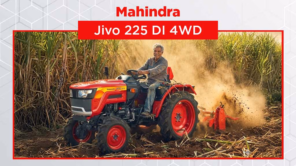 Top 10 Mahindra 4WD Tractors in India-Mahindra Jivo 225 DI 4WD