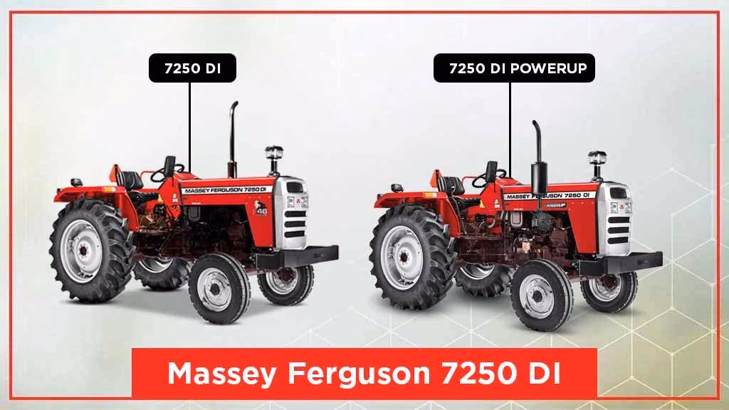 Top 10 Popular Tractors Between 7 - 10 Lakh in India - Massey Ferguson 7250 DI