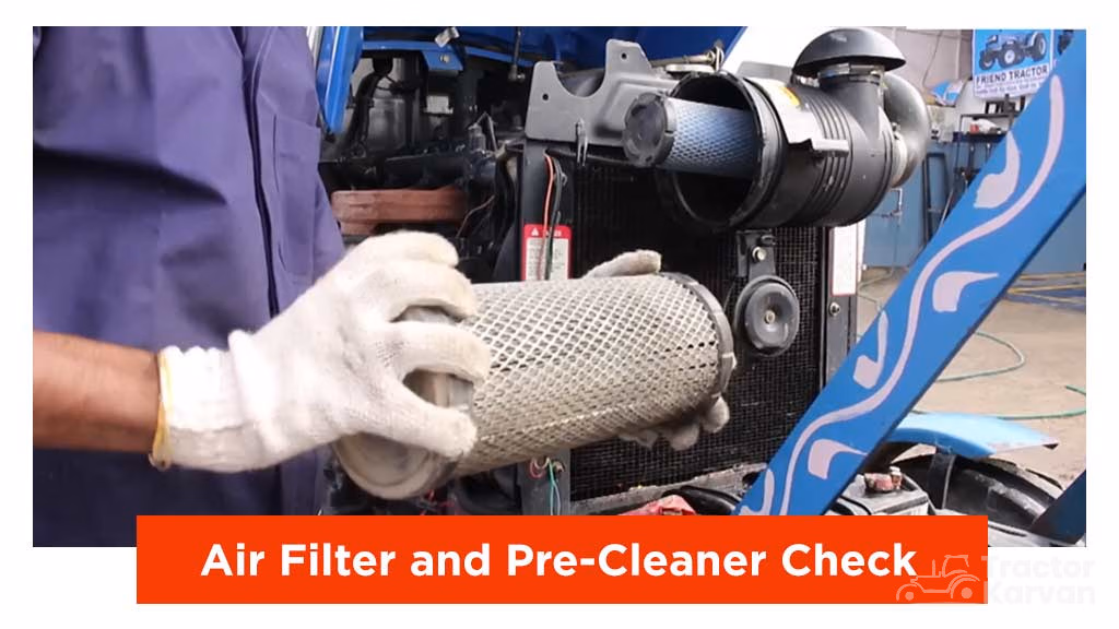 Tractor Maintenance before rainy season- Air Filter and Pre-Cleaner Check