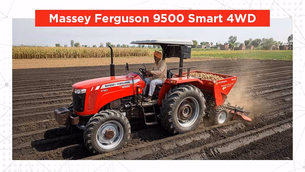 Top Massey Ferguson 4WD Tractors -Massey Ferguson 9500 Smart 4WD