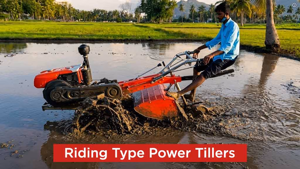 Role of Power Tiller in Modern Agriculture-Riding Type Power Tillers