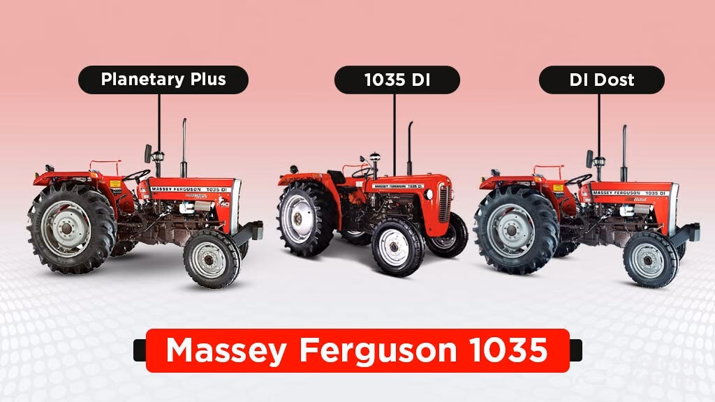 Tractor Models in the Under 40 HP Category - Massey Ferguson 1035