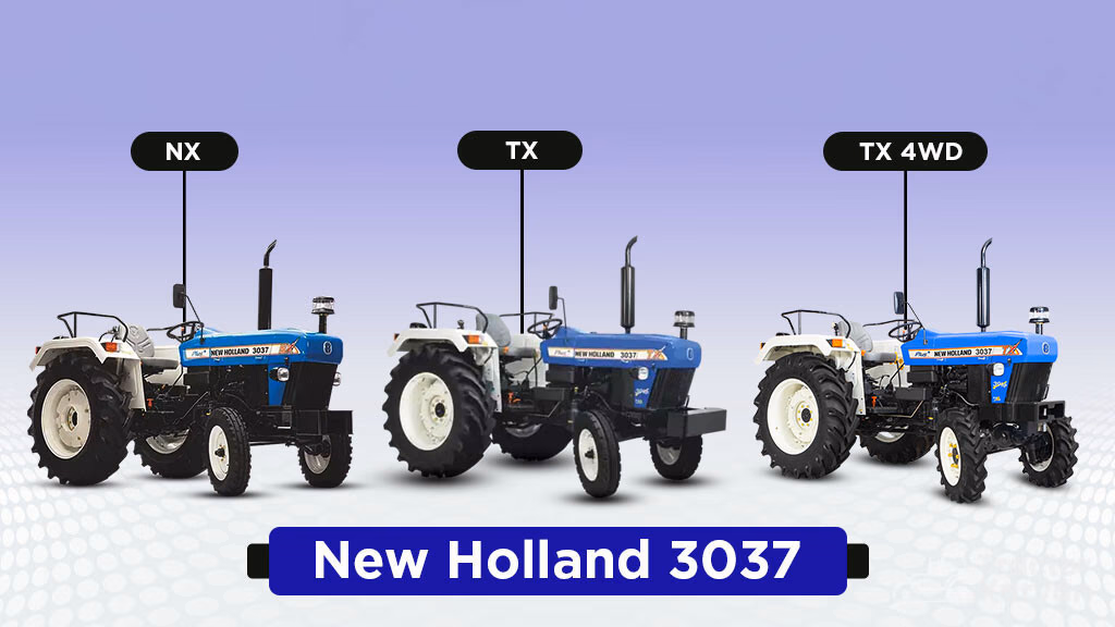 Tractor Models in the Under 40 HP Category - New Holland 3037