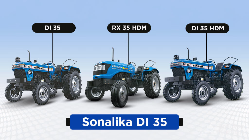 Tractor Models in the Under 40 HP Category - Sonalika DI 35