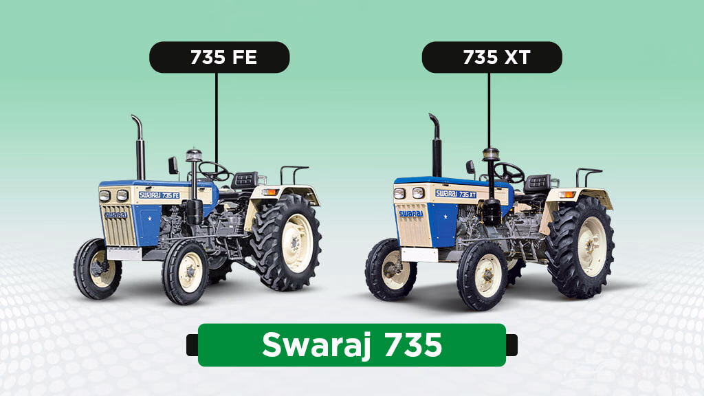 Tractor Models Under 40 HP Category - Swaraj 735