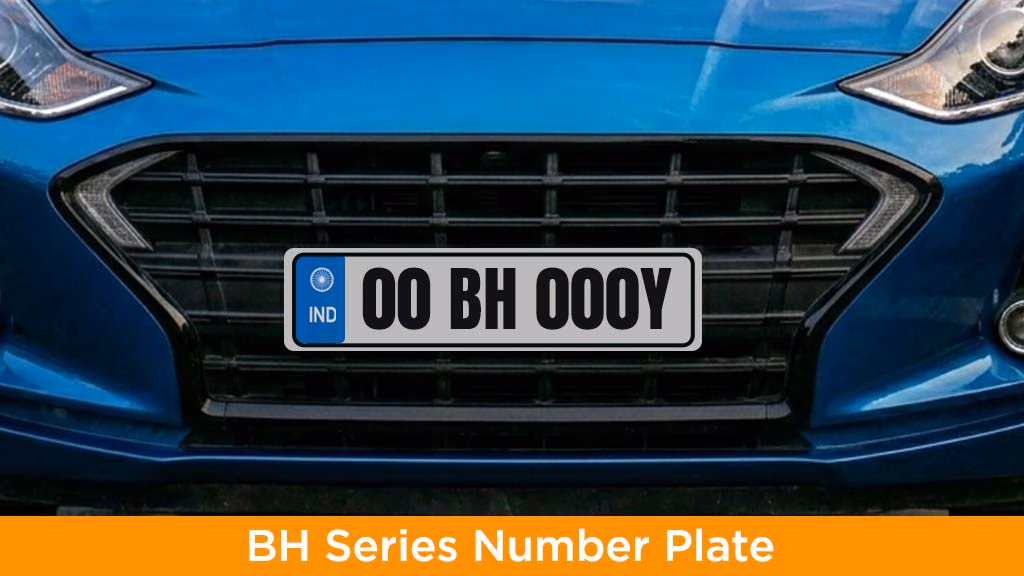 Vehicle Number Plates in India - BH Series Number Plate