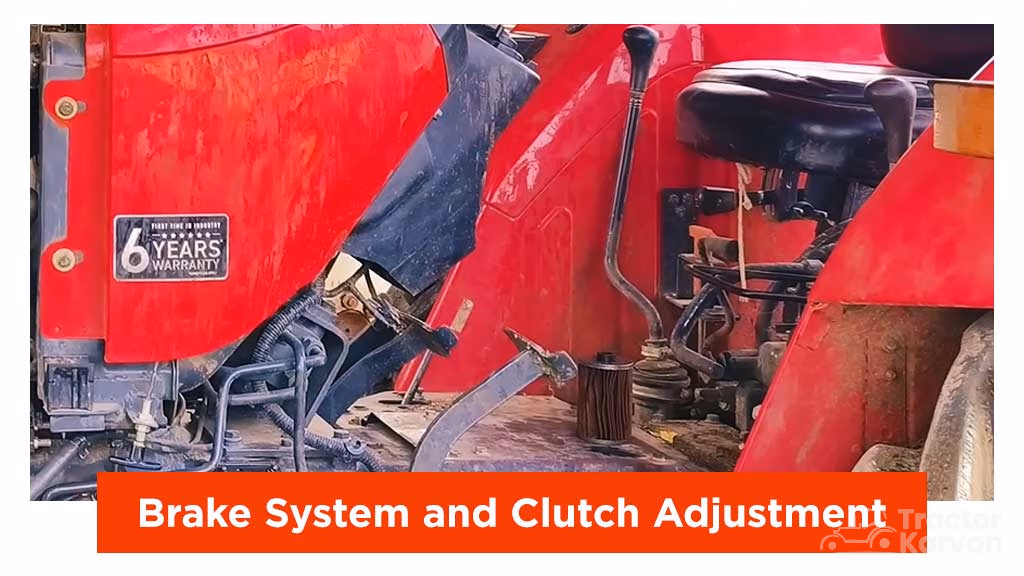 Tractor Maintenance before rainy season- Brake System and Clutch Adjustment