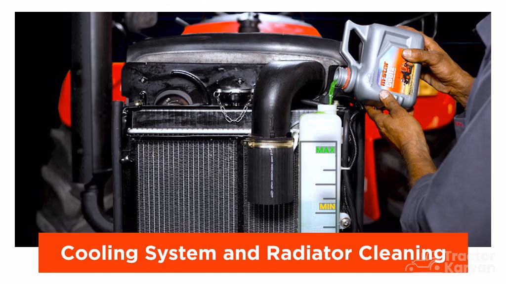 Tractor Maintenance before rainy season-Cooling System and Radiator clean