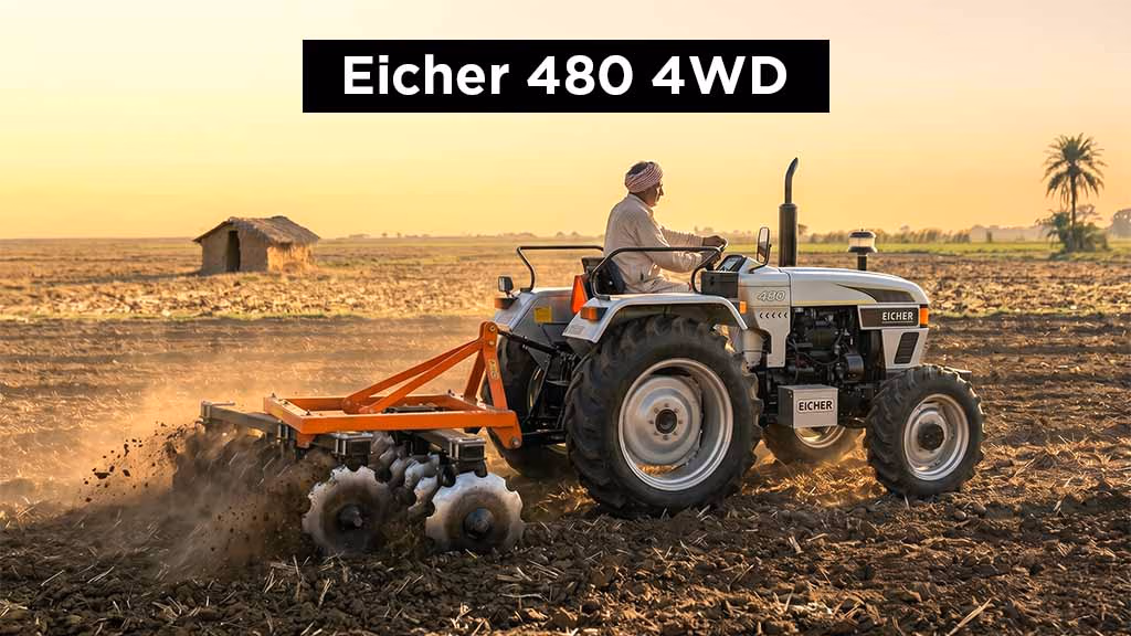 Top Eicher 4WD Tractors in India - Eicher 480 4WD
