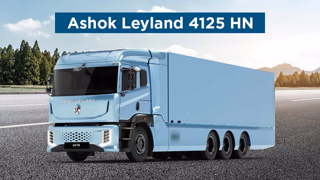 Top Hydrogen Powered Trucks in India - Ashok Leyland 4125 HN