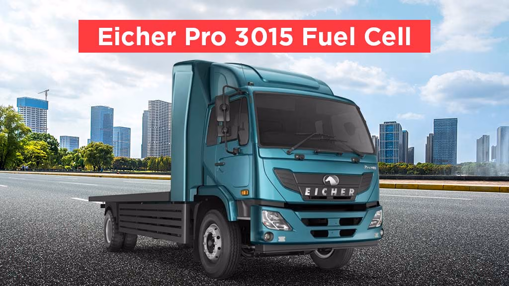 Top Hydrogen Powered Trucks in India - Eicher Pro 3015 Fuel Cell