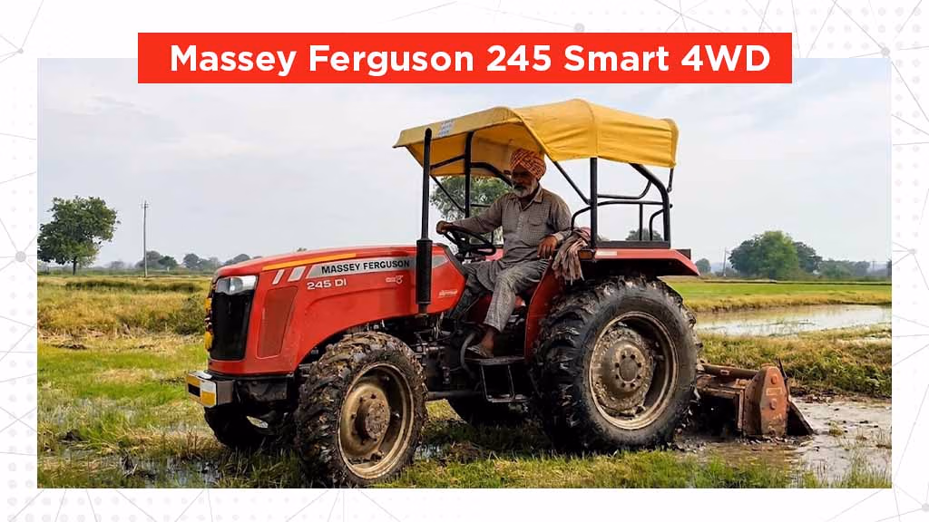 Best Massey Ferguson 4WD Tractors in India - Massey Ferguson 245 Smart 4WD