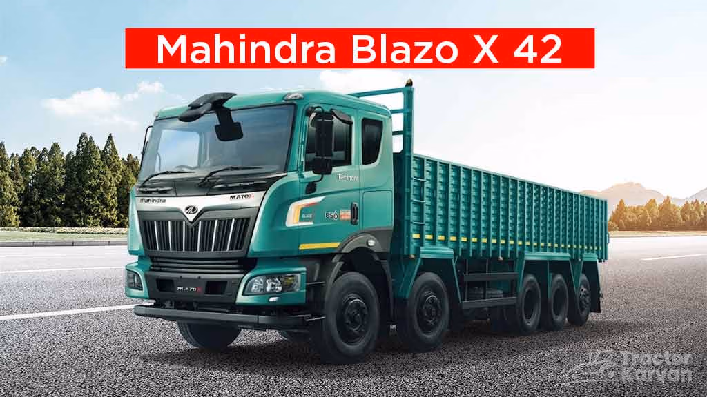 Top Most Powerful Trucks in India - Mahindra Blazo X 42
