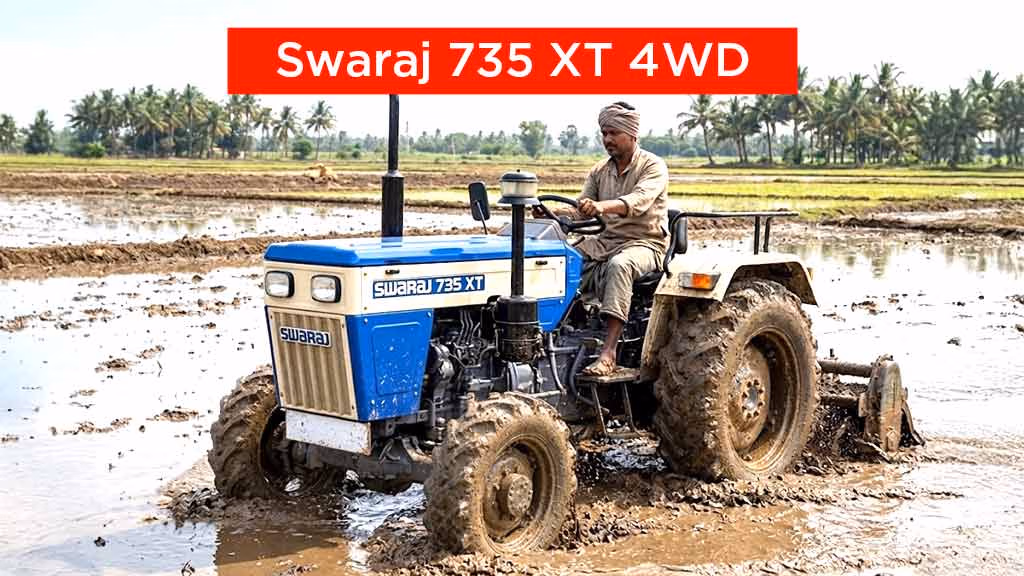 Top Swaraj 4WD Tractors in India - Swaraj 735 XT 4WD