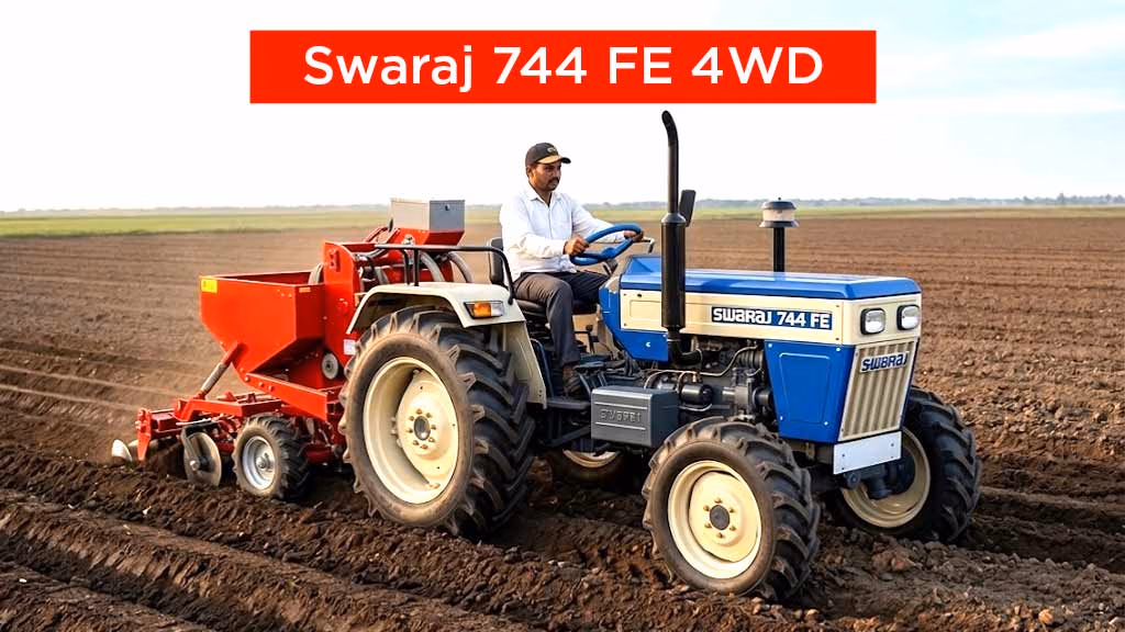 Top Swaraj 4WD Tractors in India - Swaraj 744 FE 4WD