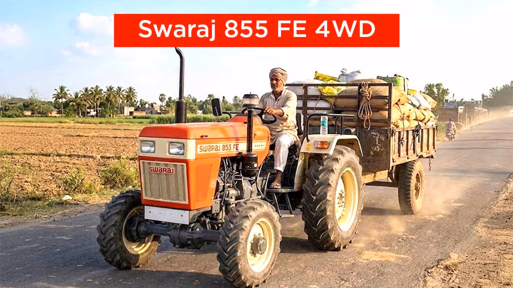 Top Swaraj 4WD Tractors in India - Swaraj 855 FE 4WD
