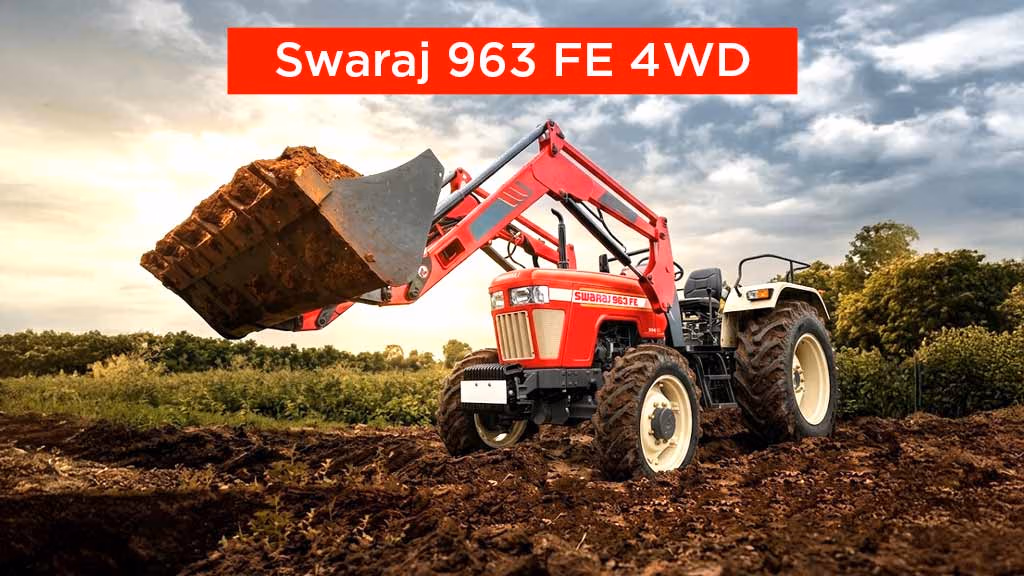 Top Swaraj 4WD Tractors in India - Swaraj 963 FE 4WD
