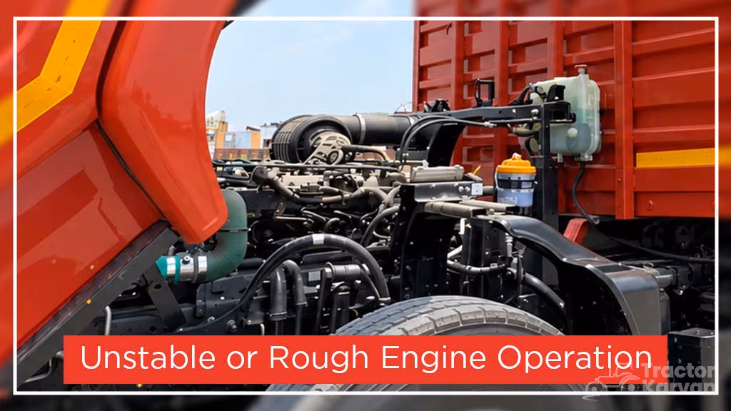 Truck Engine Warning Signs And their Causes - Unstable or Rough Engine Operation