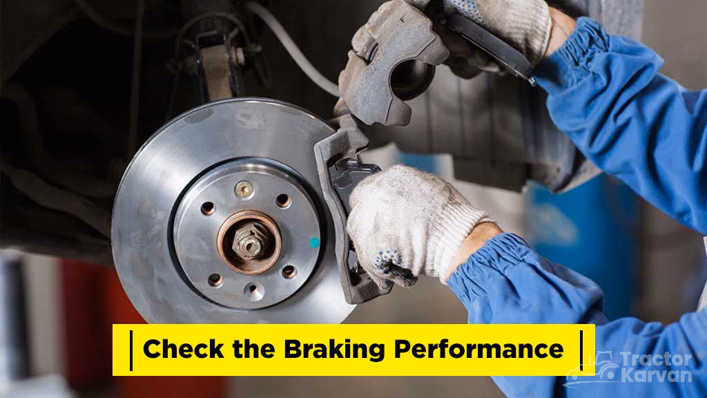 Check the Braking Performance
