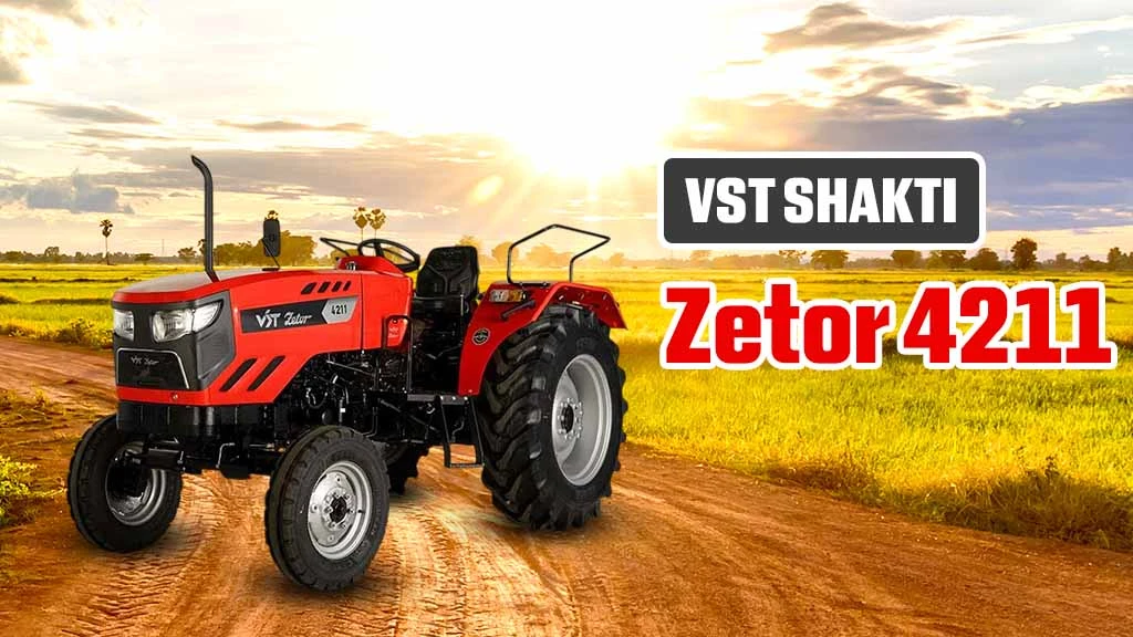 Popular VST Shakti Tractors - VST Shakti Zetor 4211