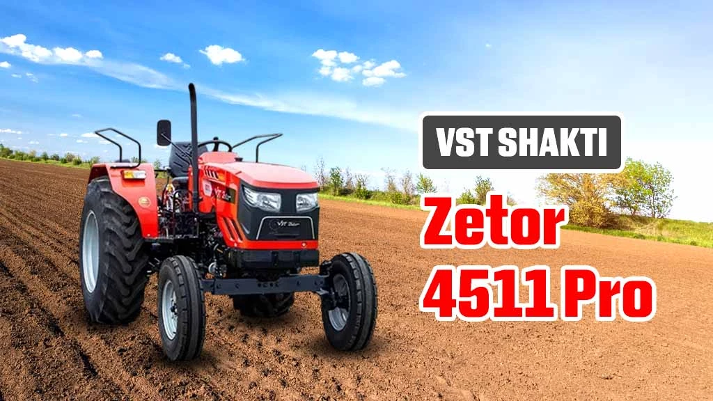 Popular VST Shakti Tractors - VST Shakti Zetor 4511 Pro