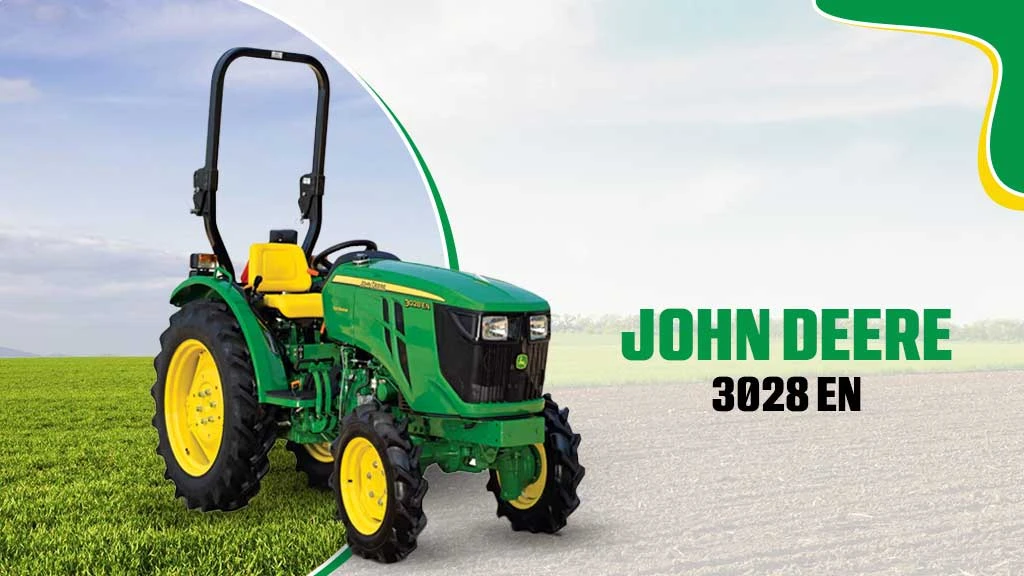 Top Mini Tractors For Farming - John Deere 3028 EN