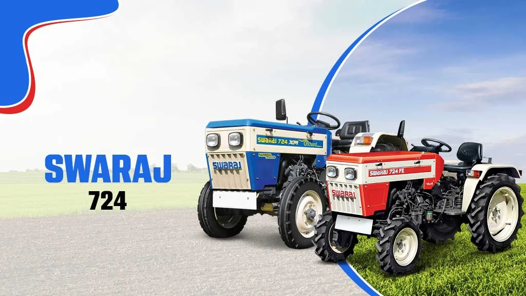 Top Mini Tractors For Farming - Swaraj 724