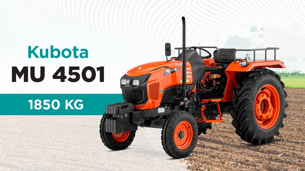 Tractor weight - Kubota MU 4501