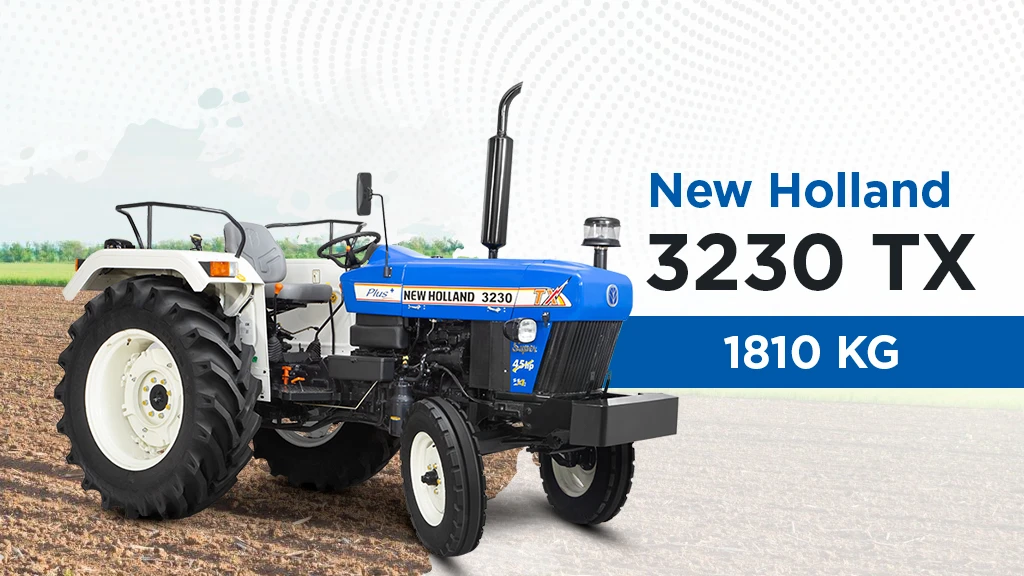 Tractor weight - New Holland 3230 TX