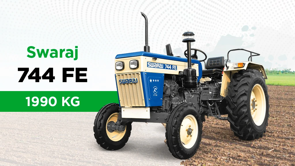 Tractor weight - Swaraj 744 FE