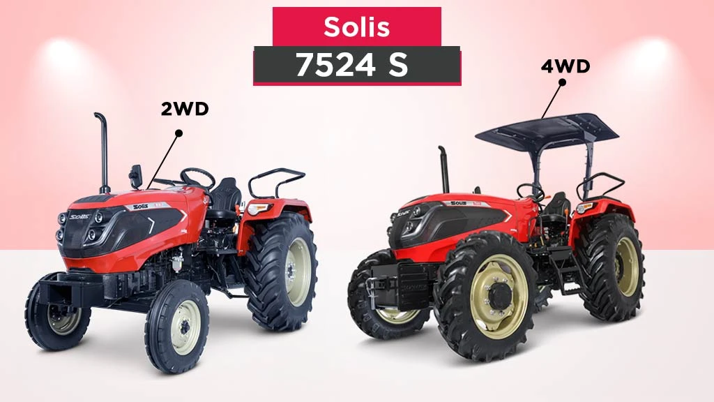 Top Above 70 HP Tractors in India - Solis 7524 S