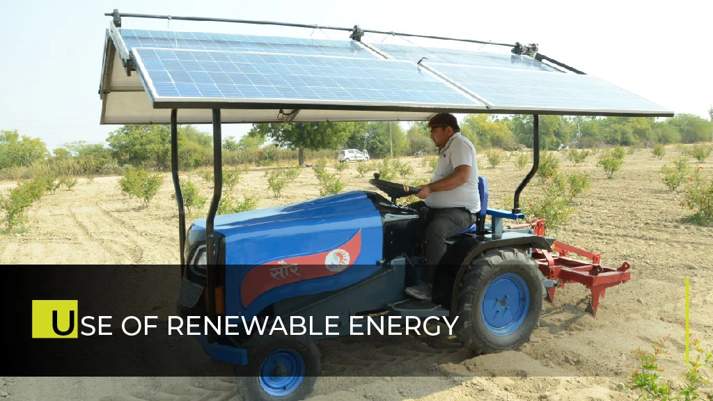 Use of Renewable Energy