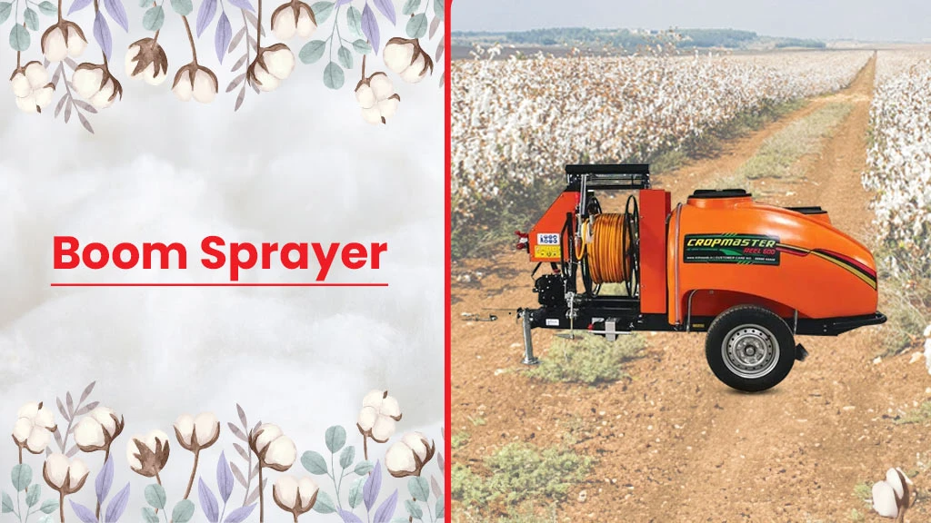 Best Cotton Farming Implements - Boom Sprayer