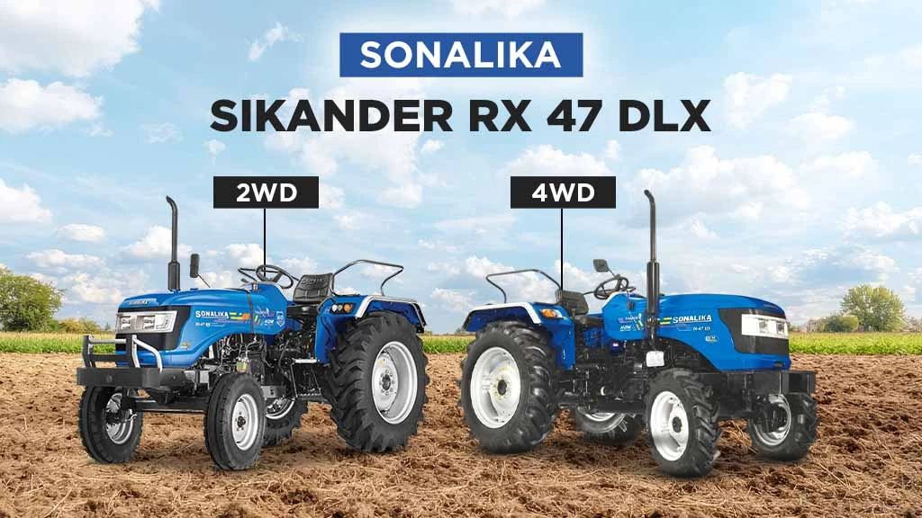 DLX Series Tractors - Sonalika Sikander RX 47 DLX