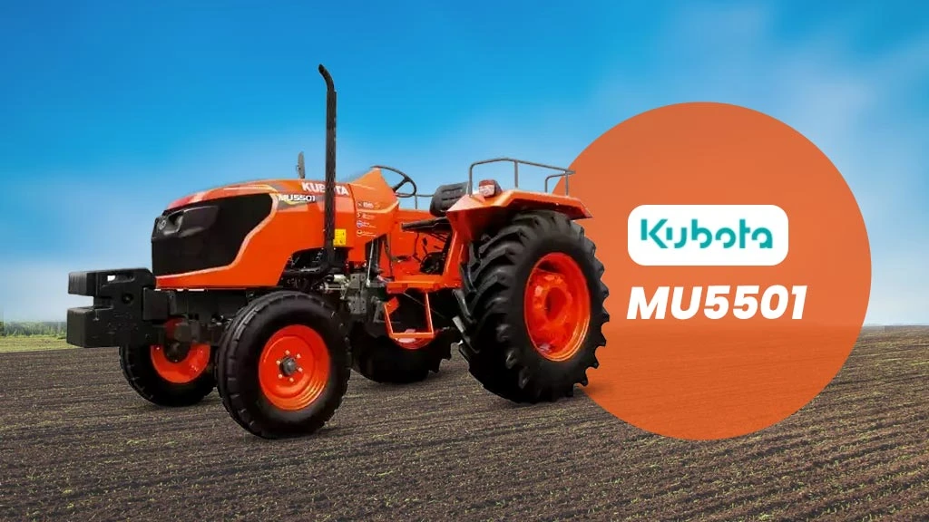 Best Mileage tractors - Kubota MU5501 4WD