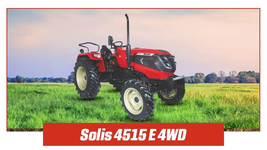 Top Fuel Efficient Tractors - Solis 4515 E 4WD