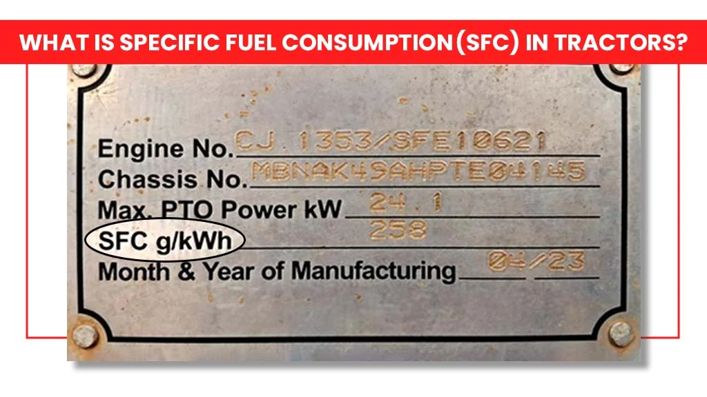 What is Specific Fuel Consumption (SFC) in Tractors