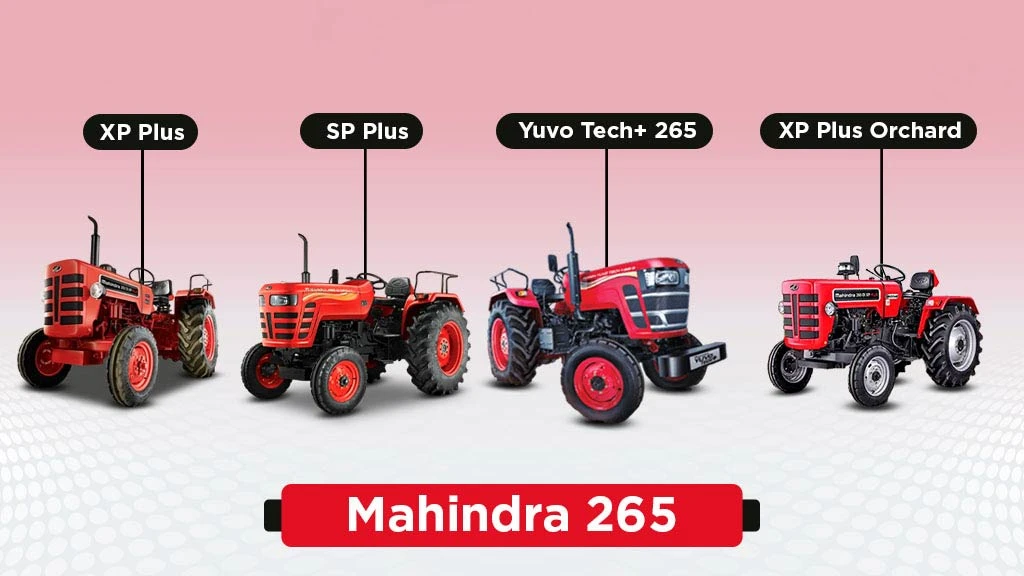 Best Under 40 HP Tractors - Mahindra 265