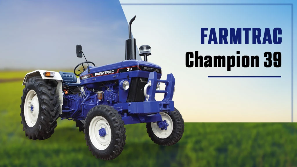 Top Tractors Under 40 HP - Farmtrac Champion 39