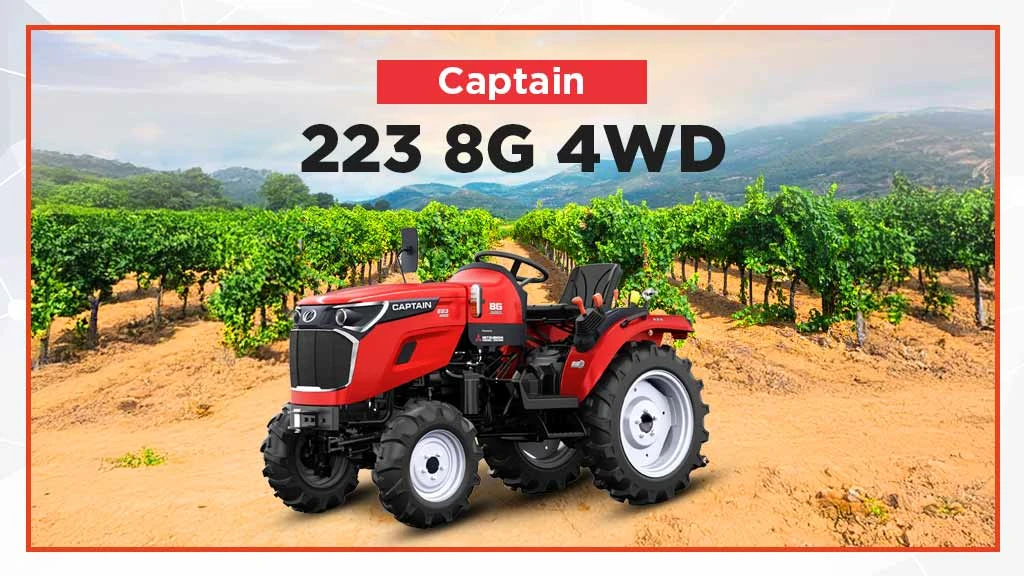 Popular Captain Mini Tractors - Captain 223 8G 4WD