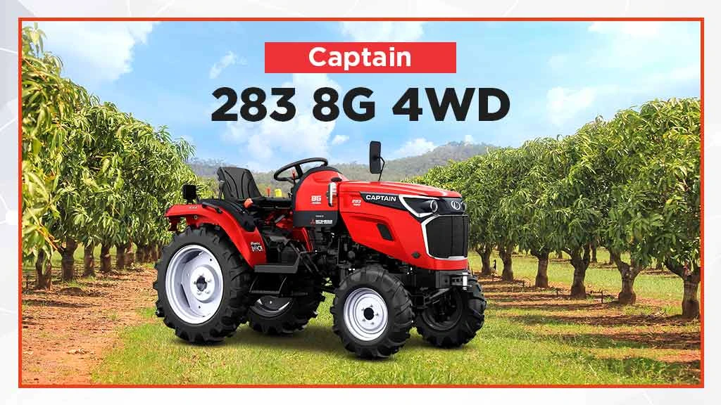 Popular Captain Mini Tractors - Captain 283 8G 4WD
