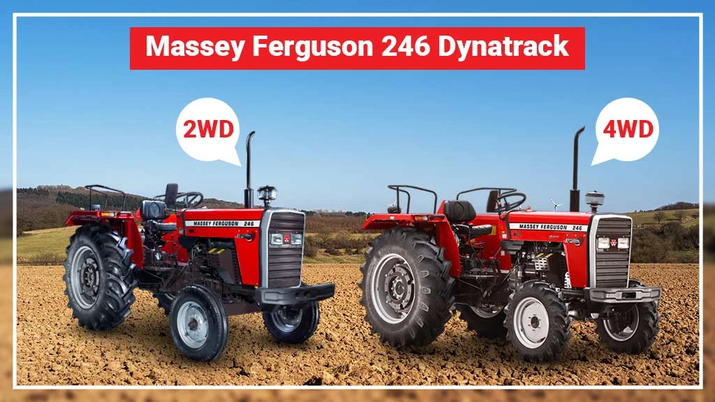 Dynatrack Series Tractors - Massey Fergusson 246 Dynatrack