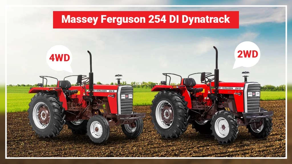 Dynatrack Series Tractors - Massey Fergusson 254 DI Dynatrack