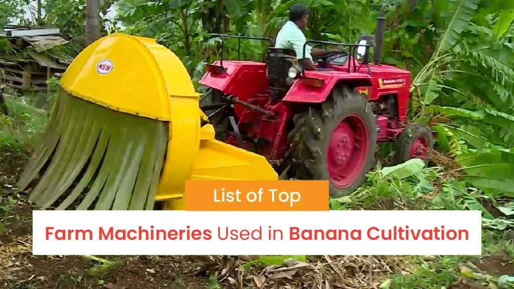 List of Top Farm Machineries Used in Banana Cultivation